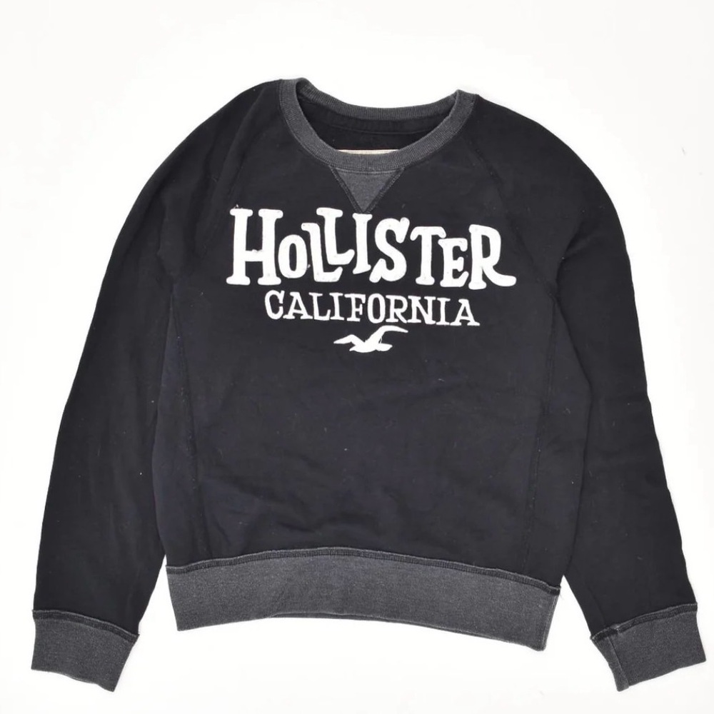 Y2K retro Cali surf VTG Hollister Beachy seagull logo crewneck sweatshirt XL